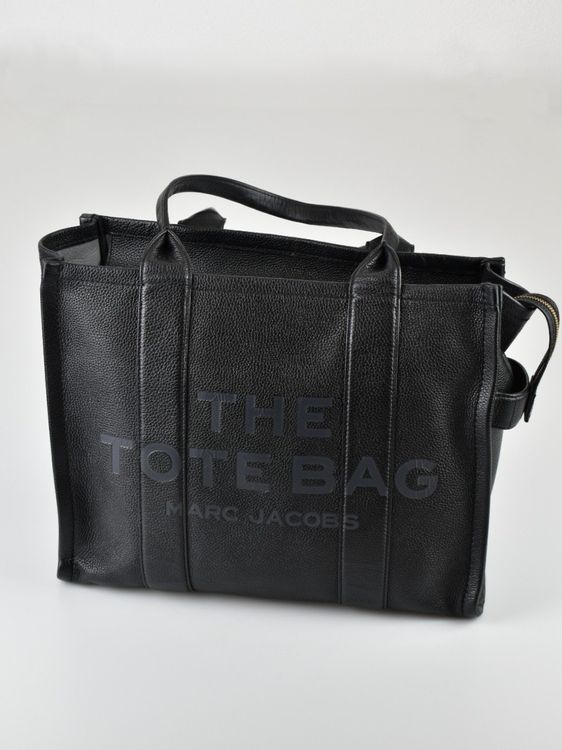 Marc Jacobs The Tote Shopping Bag Large, schwarz, Leder - Handtasche - 2ND STORY