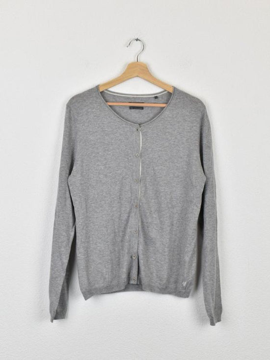 Marc O'Polo Cardigan, Gr.XL, Schurwolle & Baumwolle - Strickjacke - 2ND STORY