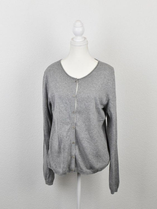 Marc O'Polo Cardigan, Gr.XL, Schurwolle & Baumwolle - Strickjacke - 2ND STORY