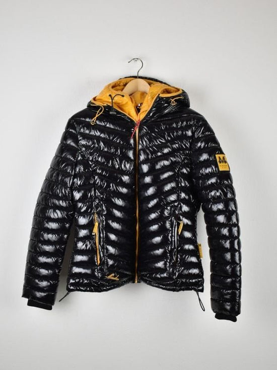 MARIKOO Steppjacke "Lennjaa", Lackoptik, Gr.L, neuwertig - 2ND STORY