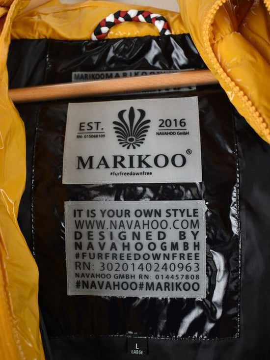MARIKOO Steppjacke "Lennjaa", Lackoptik, Gr.L, neuwertig - 2ND STORY