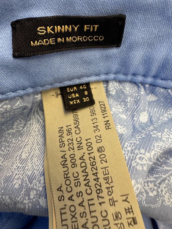 Massimo Dutti Jeans, skinny fit, Gr.40