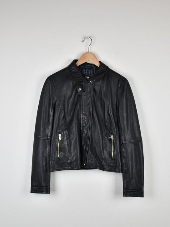 Massimo Dutti Lederjacke Gr.L (XL)