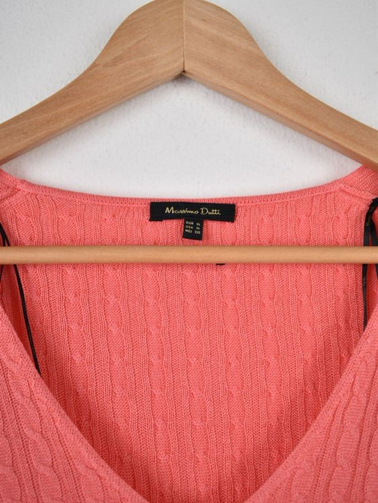 Massimo Dutti leichter Strickpullover Gr.XL, neuwertig