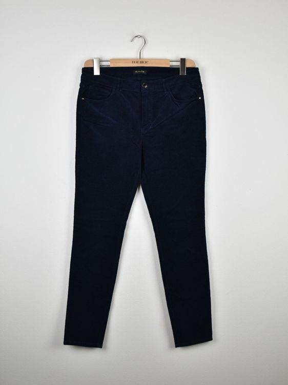Massimo Dutti Manchester Hose Gr.44, blau