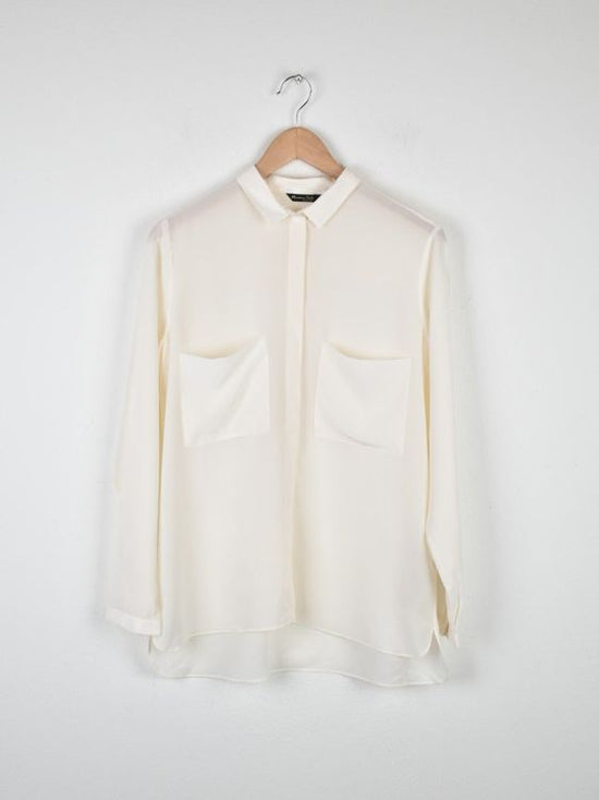 Massimo Dutti Seidenbluse Gr.40, neuwertig - 2ND STORY