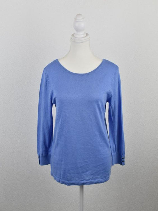 Massimo Dutti Silk Cotton Pullover, leicht, Gr.M - Pullover - 2ND STORY