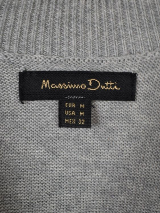 Massimo Dutti Strickkleid Gr.M, grau