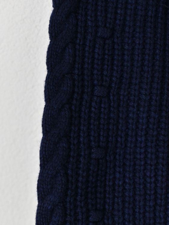 Massimo Dutti Strickpullover, neu, Gr.L, dunkelblau - Pullover - 2ND STORY