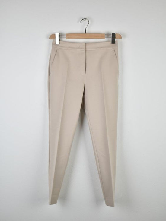 Max Mara Stoffhose Gr.34, beige, 84% Viskose