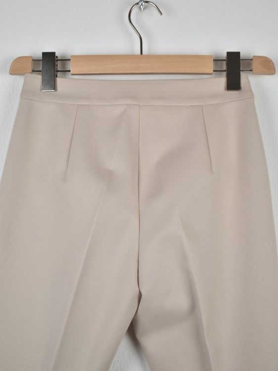 Max Mara Stoffhose Gr.34, beige, 84% Viskose
