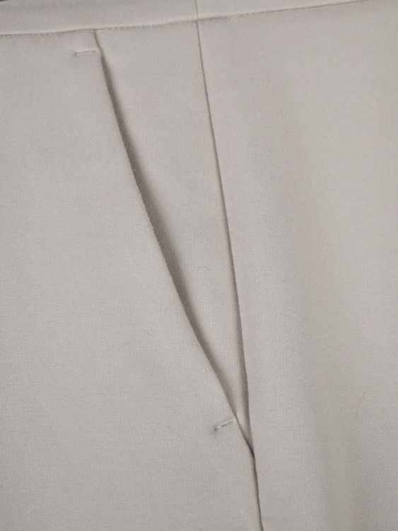 Max Mara Stoffhose Gr.34, beige, 84% Viskose
