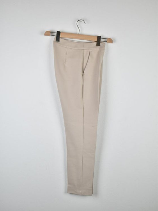 Max Mara Stoffhose Gr.34, beige, 84% Viskose