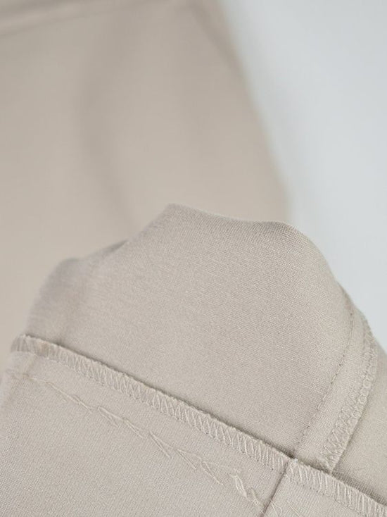 Max Mara Stoffhose Gr.34, beige, 84% Viskose