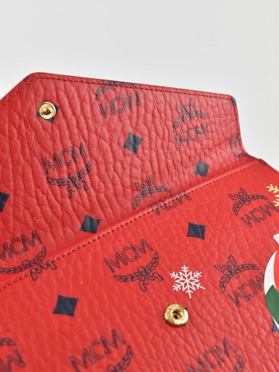 MCM Special Edition Weihnachts-Clutch, unbenutzt