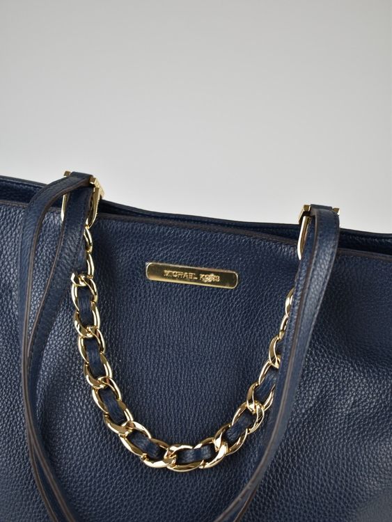 Michael Kors Harper East West Tote Bag, Marineblau - 1