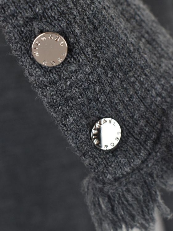 Michael Kors Strickkleid, Merinowolle, grau, Gr.XS - Kleid - 2ND STORY