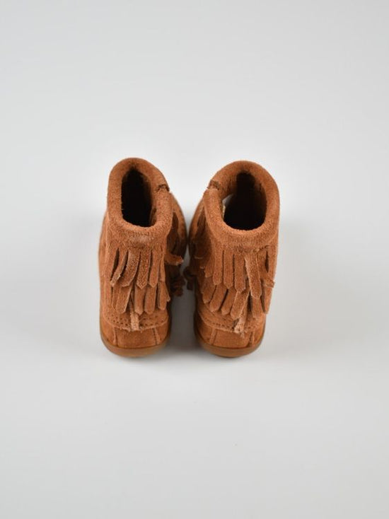 Minnetonka Double Fringe Boots, Gr.24, ungetragen - Stiefeletten - 2ND STORY