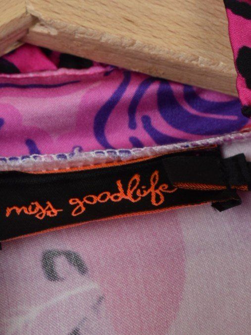 Miss Goodlife Bluse, Gr.XS, Viskose-Satin - Bluse - 2ND STORY
