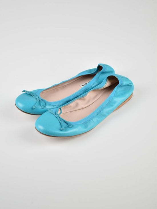 Miu Miu Ballerina Gr.39, Leder