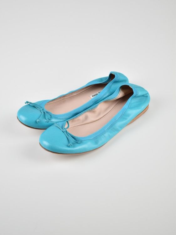 Miu Miu Ballerina Gr.39, Leder
