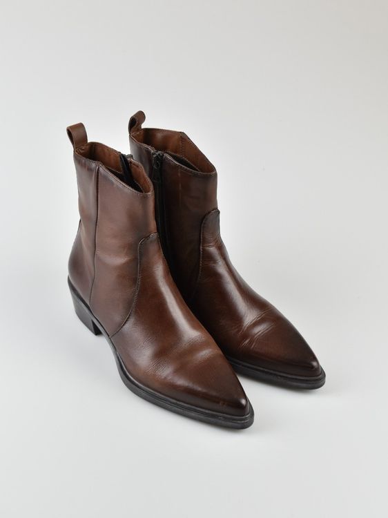 Mjus Stiefeletten, kastanienbraun, Leder, Gr.39, neuwertig - Stiefeletten - 2ND STORY