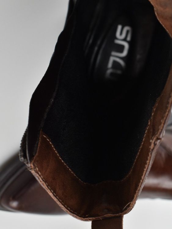 Mjus Stiefeletten, kastanienbraun, Leder, Gr.39, neuwertig - Stiefeletten - 2ND STORY