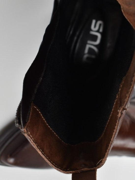 Mjus Stiefeletten, kastanienbraun, Leder, Gr.39, neuwertig - Stiefeletten - 2ND STORY