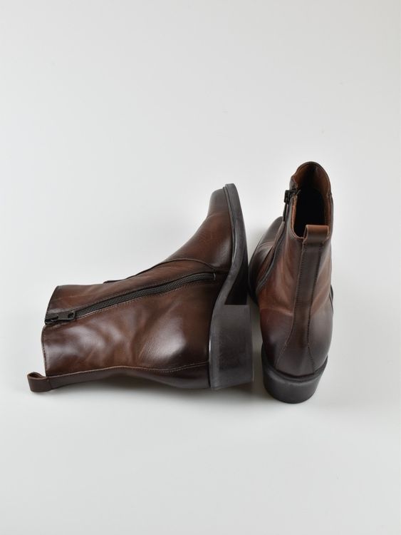 Mjus Stiefeletten, kastanienbraun, Leder, Gr.39, neuwertig - Stiefeletten - 2ND STORY