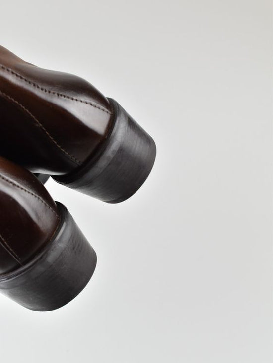 Mjus Stiefeletten, kastanienbraun, Leder, Gr.39, neuwertig - Stiefeletten - 2ND STORY