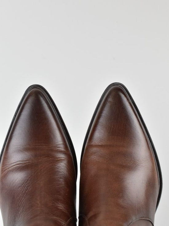 Mjus Stiefeletten, kastanienbraun, Leder, Gr.39, neuwertig - Stiefeletten - 2ND STORY