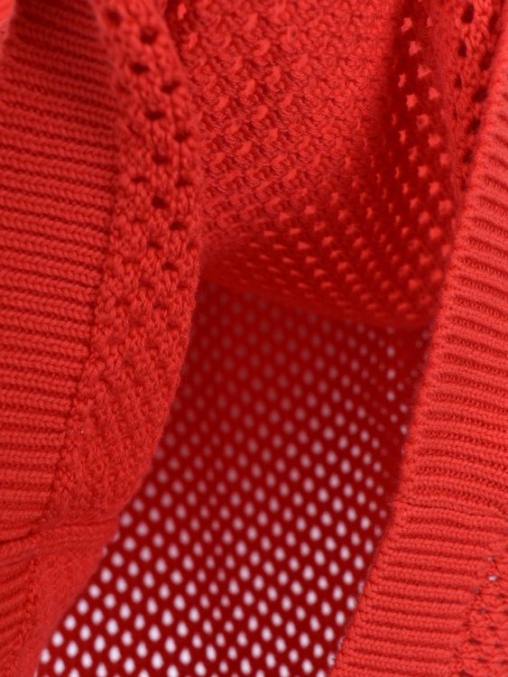 Monari Kurzarmpullover, Lochstrick, Gr.38, 100% Baumwolle - Pullover - 2ND STORY