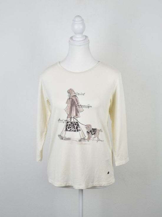 Monari Shirt 3/4 Arm, Viskose & Modal - T-Shirt - 2ND STORY