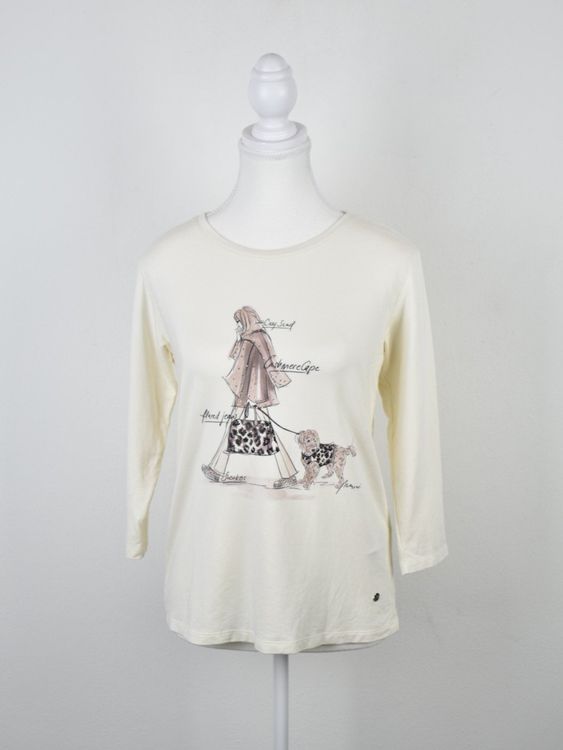 Monari Shirt 3/4 Arm, Viskose & Modal - T-Shirt - 2ND STORY