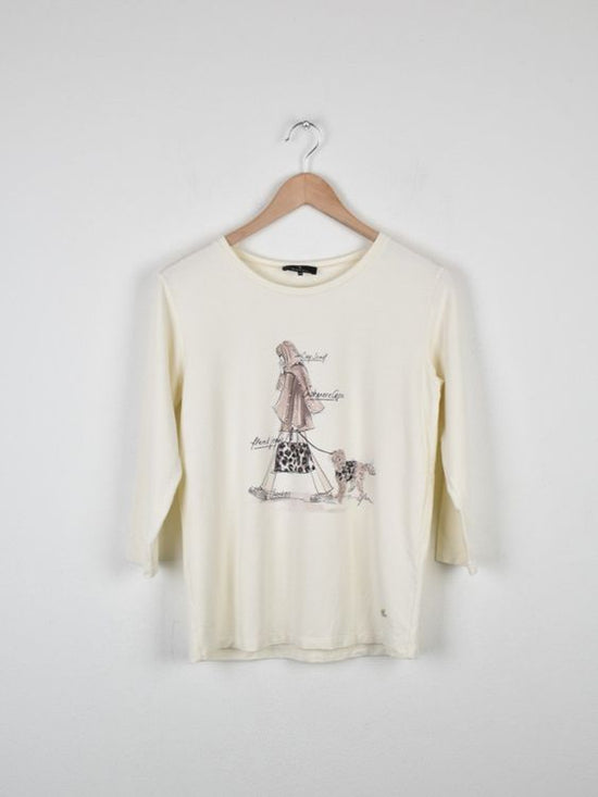 Monari Shirt 3/4 Arm, Viskose & Modal - T-Shirt - 2ND STORY