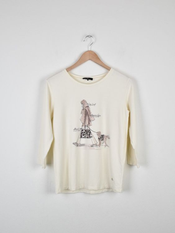 Monari Shirt 3/4 Arm, Viskose & Modal - T-Shirt - 2ND STORY