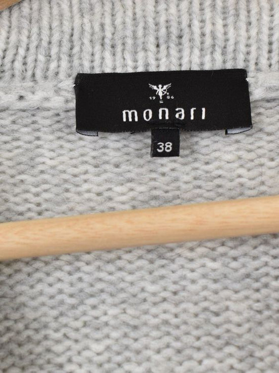 Monari Strickpullover, grau, Gr.38 - Pullover - 2ND STORY