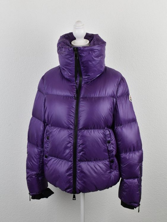Moncler Bandama Daunenjacke, lila, Gr.4 (40/42), neuwertig - Jacke - 2ND STORY