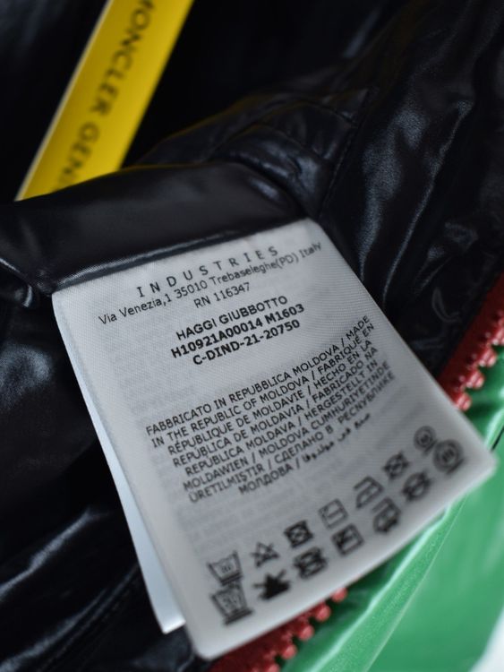 Moncler Genius 2 Moncler 1952 Haggi Daunenjacke Gr.2 (48) - 2ND STORY