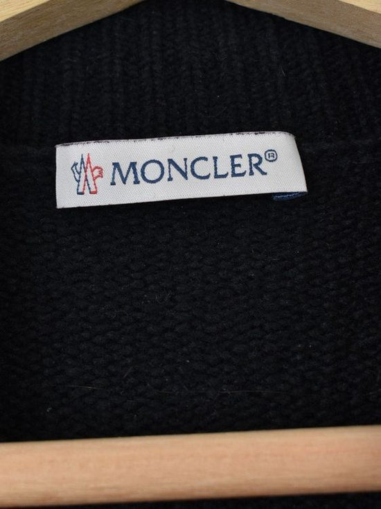 Moncler Girocollo Tricot Kurzarm Pullover, Gr.XS/S