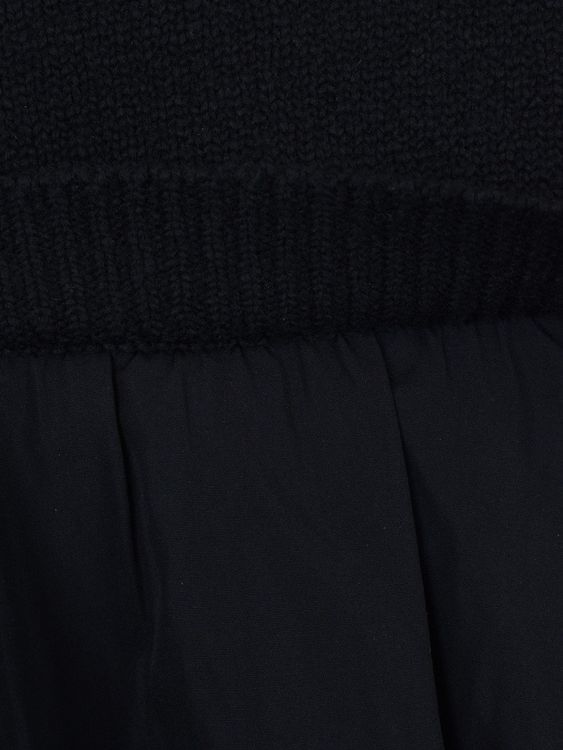 Moncler Girocollo Tricot Kurzarm Pullover, Gr.XS/S