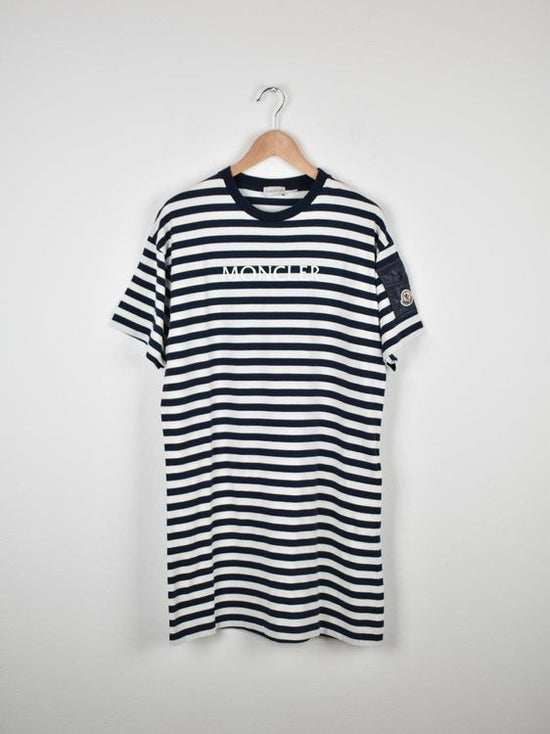 Moncler Jerseykleid Gr.XS/S, oversized, neuwertig, Baumwolle | 2ND STORY 