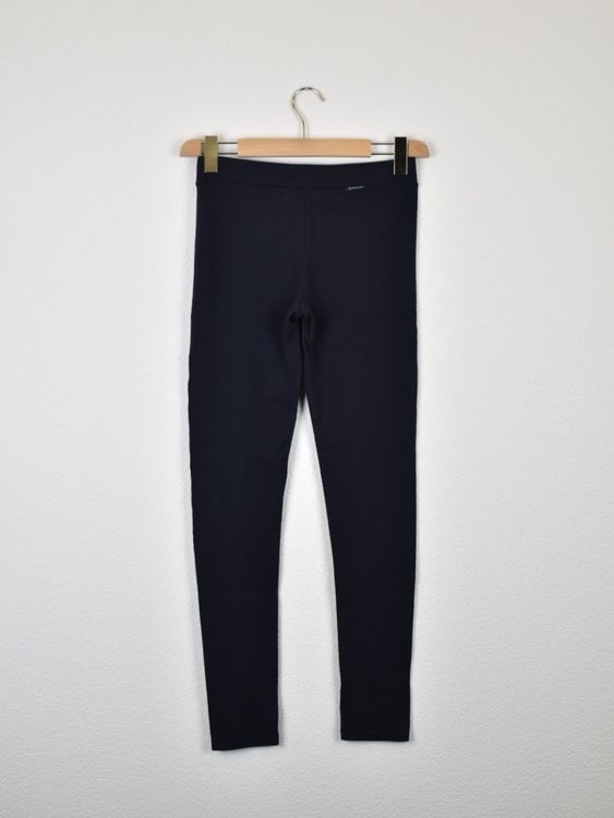 Moncler Junior Leggings, blau, Gr.164 oder XS für Damen - Leggings - 2ND STORY