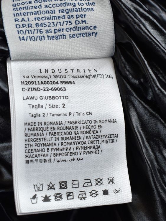 Moncler - Lawu Daunenweste, Gr.M (2), neuwertig - Gilet - 2ND STORY