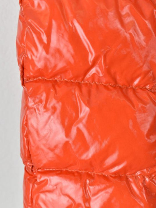 Moncler Maewo Daunenjacke, Gr.2 (M), orange Lack, neuwertig