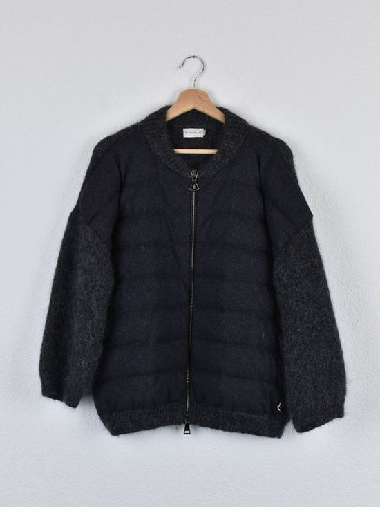 Moncler Maglione Tricot Cardigan, grau, Gr.XL - Strickjacke - 2ND STORY