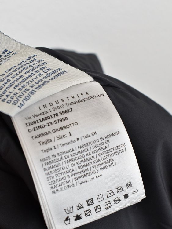 Moncler Tamega Daunengilet, schwarz, Gr.S, neuwertig - Gilet - 2ND STORY