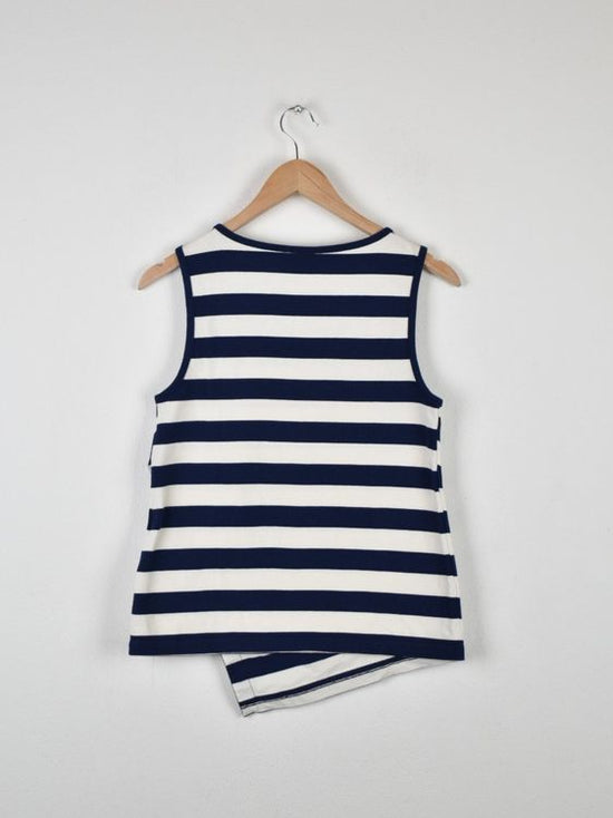 Moncler Tank Top, asymmetrisch, Gr.XS, neuwertig - Top - 2ND STORY