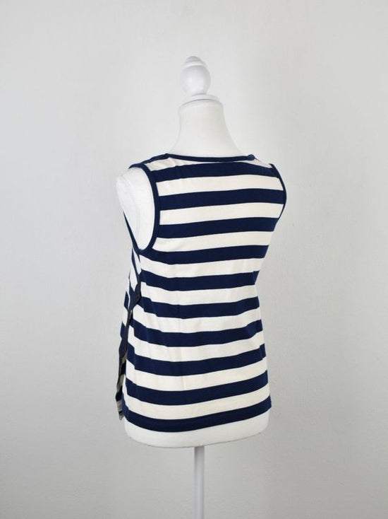Moncler Tank Top, asymmetrisch, Gr.XS, neuwertig - Top - 2ND STORY