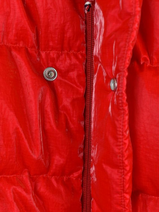 Moncler Verdon Daunenjacke, rot, Lack Nylon, Gr.3 (L) - Jacke - 2ND STORY
